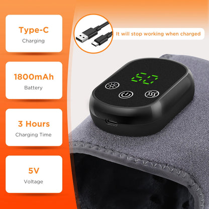 🦶 Electric Foot Massager with Heat – Comfort & Wellness at Home