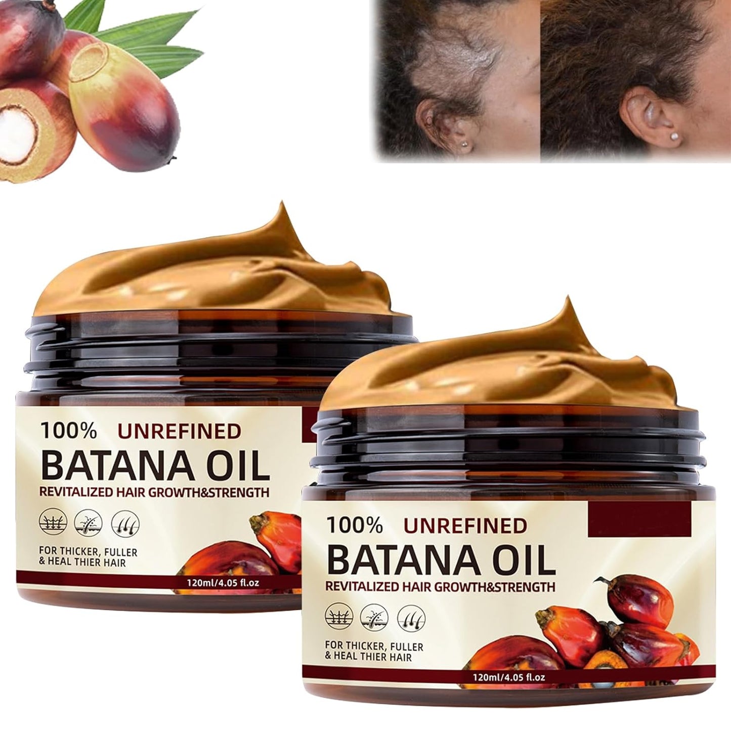 😍 Pure Batana – Boost Your Hair Growth in Just a Few Weeks!