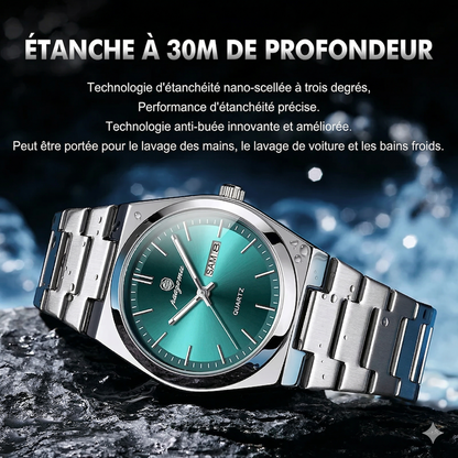 Montre de luxe Quartz LUMARI® Sénégal : Élégance et Performance !