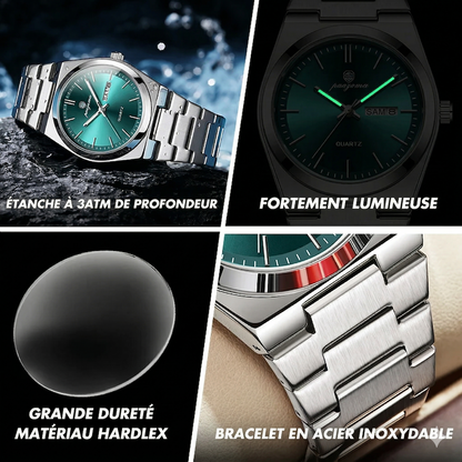 Montre de luxe Quartz LUMARI® Sénégal : Élégance et Performance !
